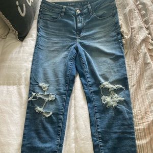 American Eagle Ripped AE Next Level Stretch Jean